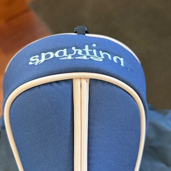 Spartina Navy and White Golf Bag: INCLUDES DRIVER COVER - Picture 9 of 9